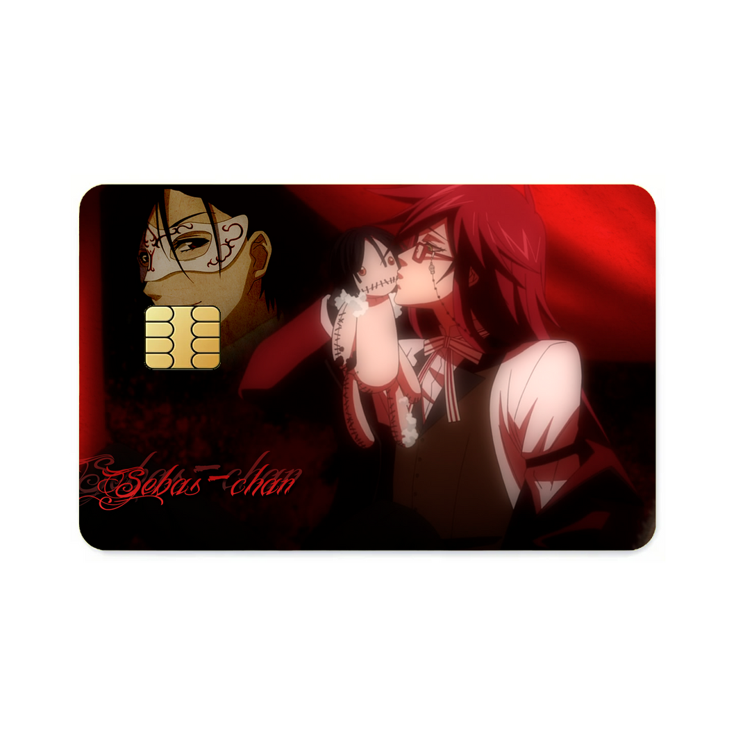 Sebas-chan  Credit Card Skins (4-in-1 Pack)