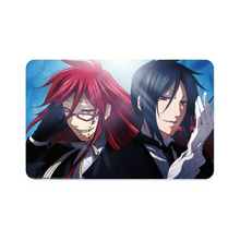 Load image into Gallery viewer, Sebastian Michaelis &amp; Grell Sutcliff  Credit Card Skins (4-in-1 Pack)
