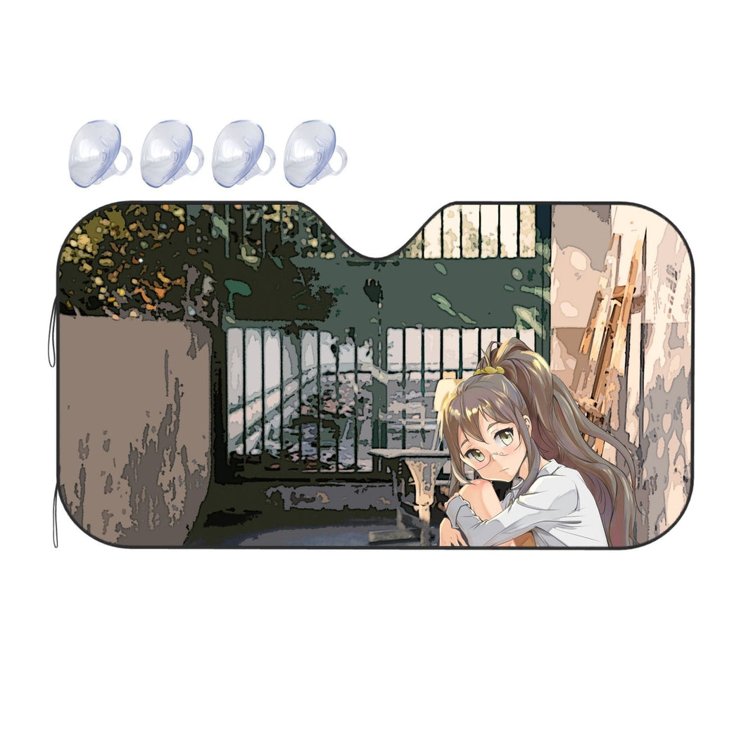Second Year Student  Car Sunshade