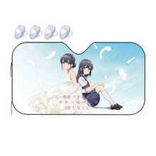 Load image into Gallery viewer, Seishun Buta Yarou wa Yumemiru Shoujo no Yume wo Minai  Car Sunshade
