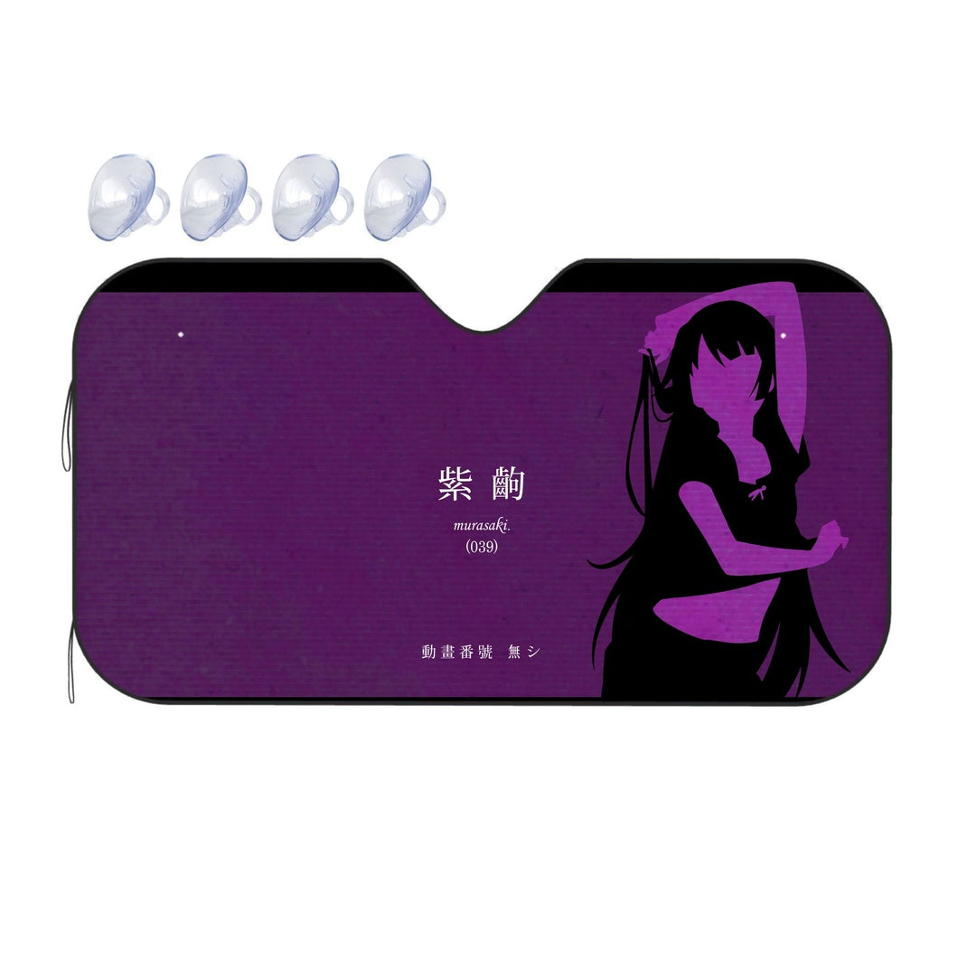 Senjogahara - Monogatari Scene  Car Sunshade