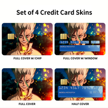 Load image into Gallery viewer, Senkuu Credit Card Skins (4-in-1 Pack)
