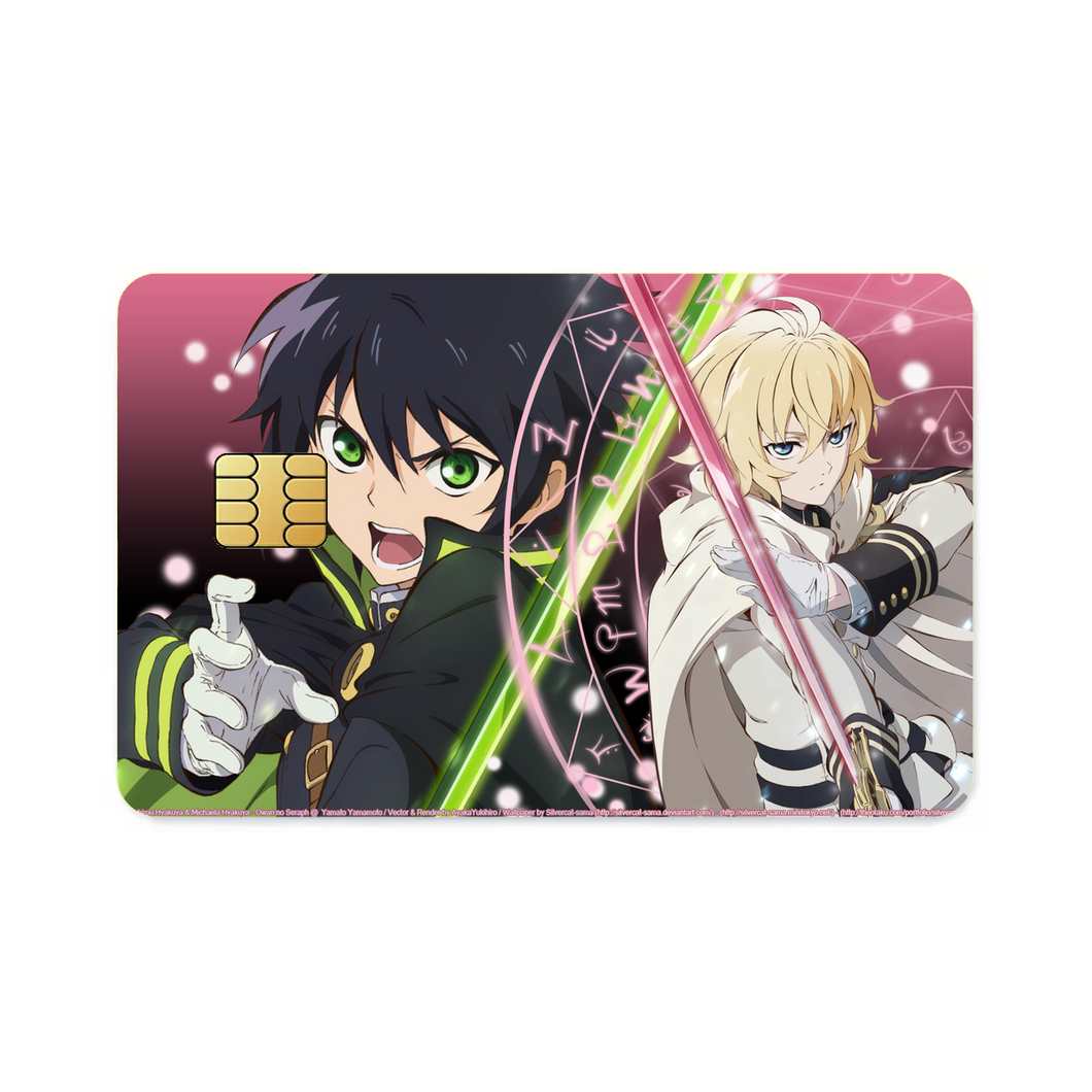 Seraph Of The End  Credit Card Skins (4-in-1 Pack)