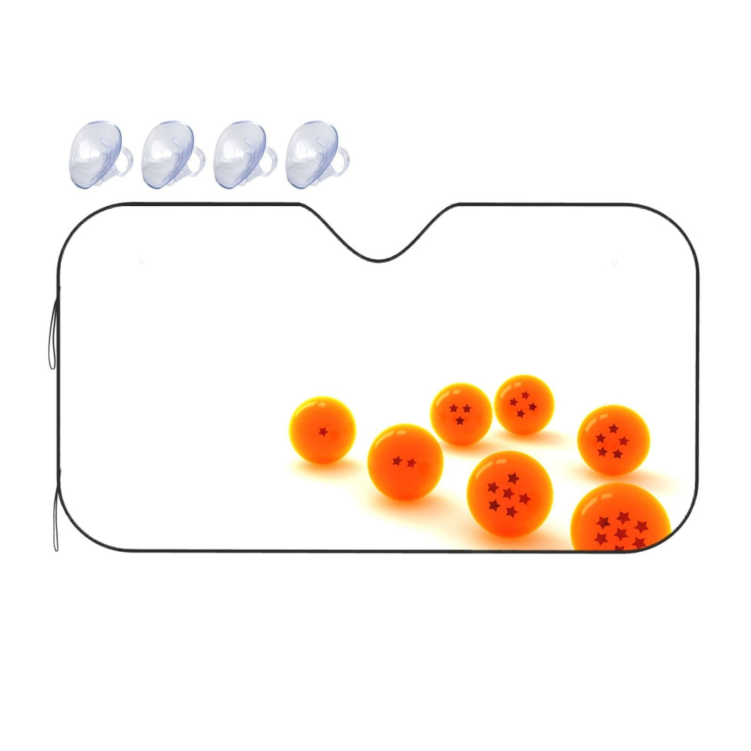 Seven Dragon Balls Car Sunshade
