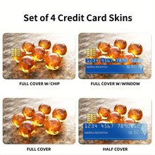 Load image into Gallery viewer, Seven Dragon Balls  Credit Card Skins (4-in-1 Pack)
