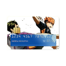 Load image into Gallery viewer, Shōyō Hinata  Credit Card Skins (4-in-1 Pack)
