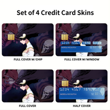 Load image into Gallery viewer, Shalltear,Albedo and Ainz Ooal Gown  Credit Card Skins (4-in-1 Pack)
