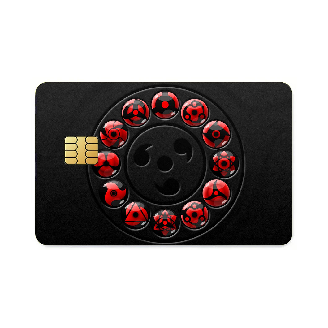 Sharingan  Credit Card Skins (4-in-1 Pack)