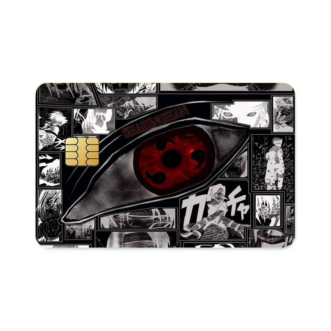 Sharingan Credit Card Skins (4-in-1 Pack)