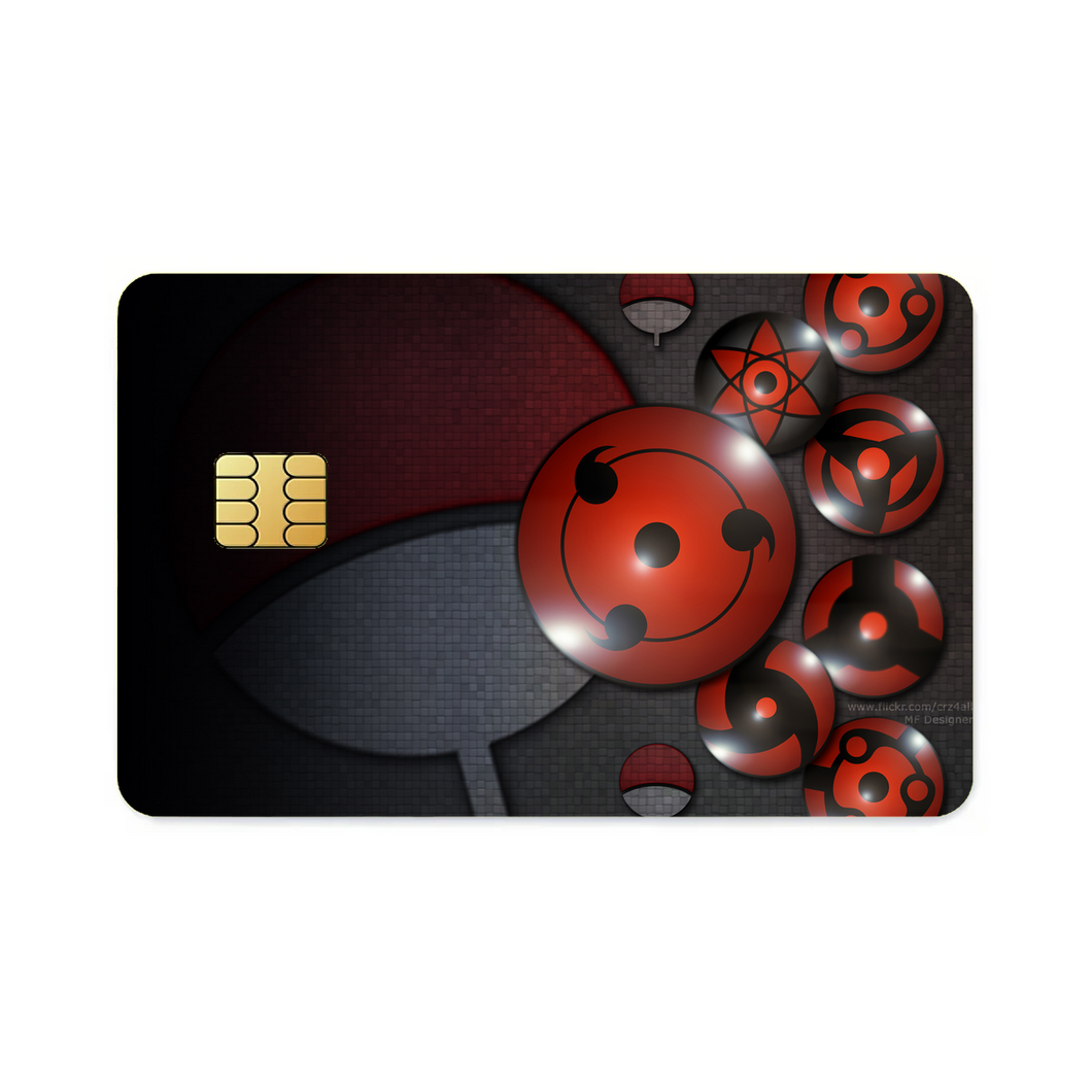 Sharingans Credit Card Skins (4-in-1 Pack)