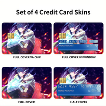 Load image into Gallery viewer, Shield Hero &amp; Demi Human  Credit Card Skins (4-in-1 Pack)
