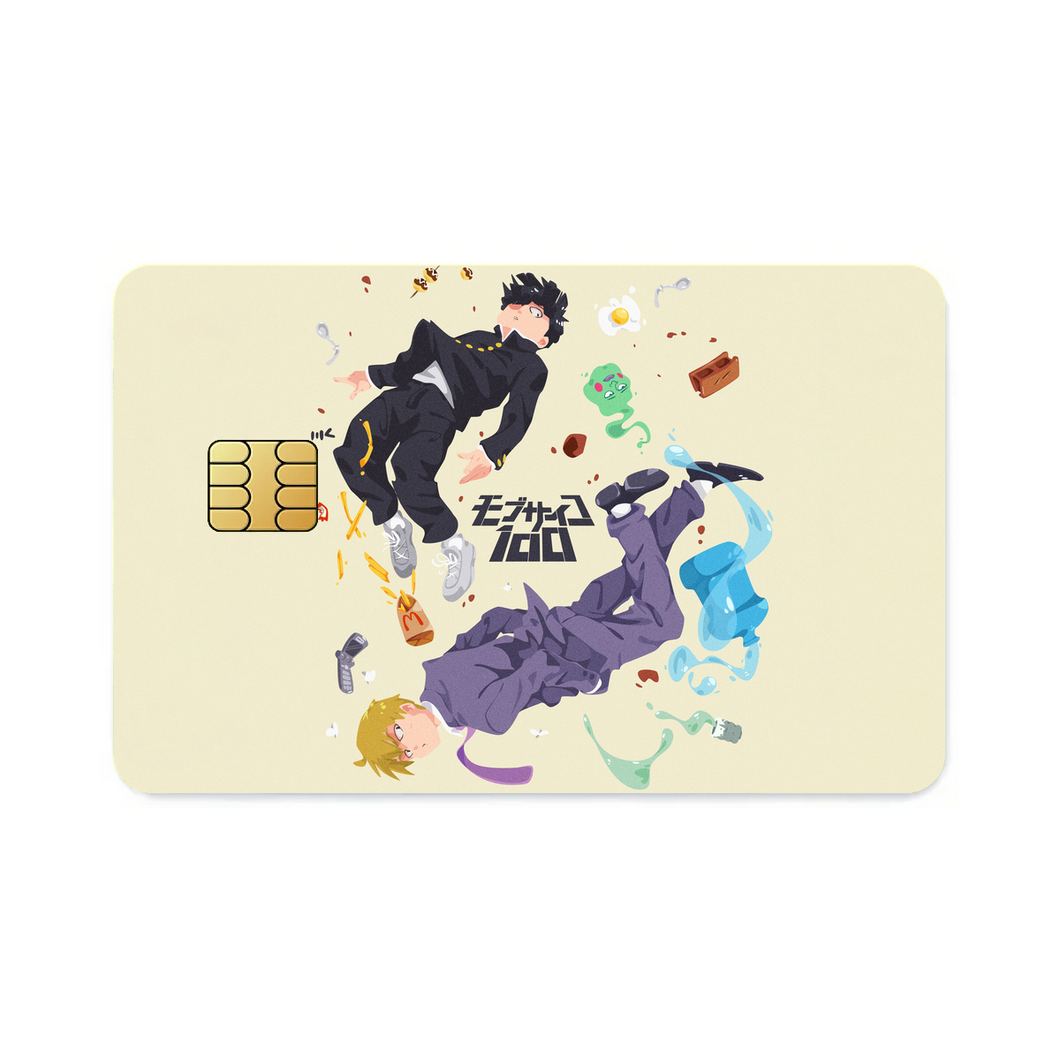 Shigeo x Reigen  Credit Card Skins (4-in-1 Pack)