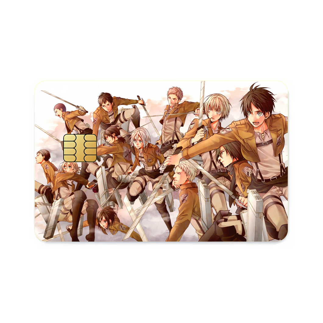 Shingeki no Kyojin - 104th Trainees Squad  Credit Card Skins (4-in-1 Pack)