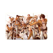 Load image into Gallery viewer, Shingeki no Kyojin - 104th Trainees Squad  Credit Card Skins (4-in-1 Pack)
