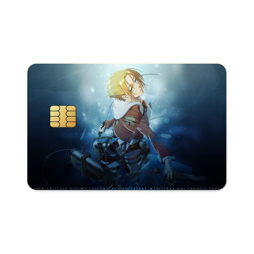 Shingeki no Kyojin - Annie Leonhardt  Credit Card Skins (4-in-1 Pack)