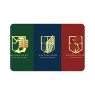 Shingeki no Kyojin Credit Card Skins (4-in-1 Pack)