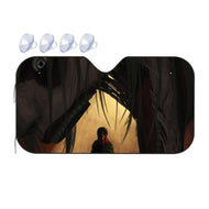 Shingeki no Kyojin - Eren and the Female Titan  Car Sunshade