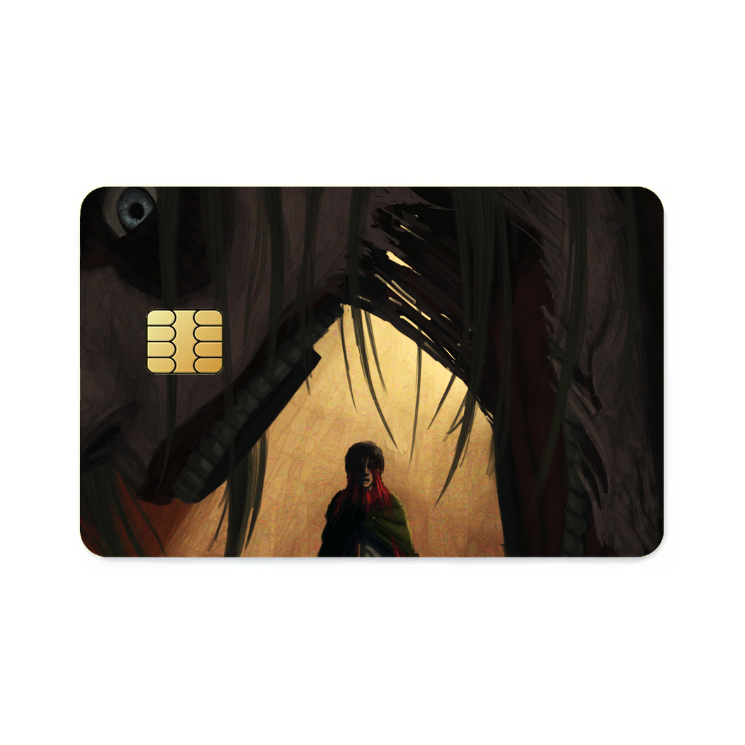 Shingeki no Kyojin - Eren and the Female Titan  Credit Card Skins (4-in-1 Pack)