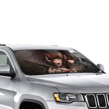 Load image into Gallery viewer, Shingeki no Kyojin - Eren/Titan  Car Sunshade
