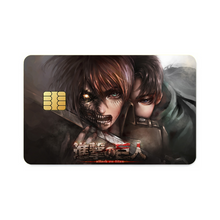 Load image into Gallery viewer, Shingeki no Kyojin - Eren/Titan  Credit Card Skins (4-in-1 Pack)
