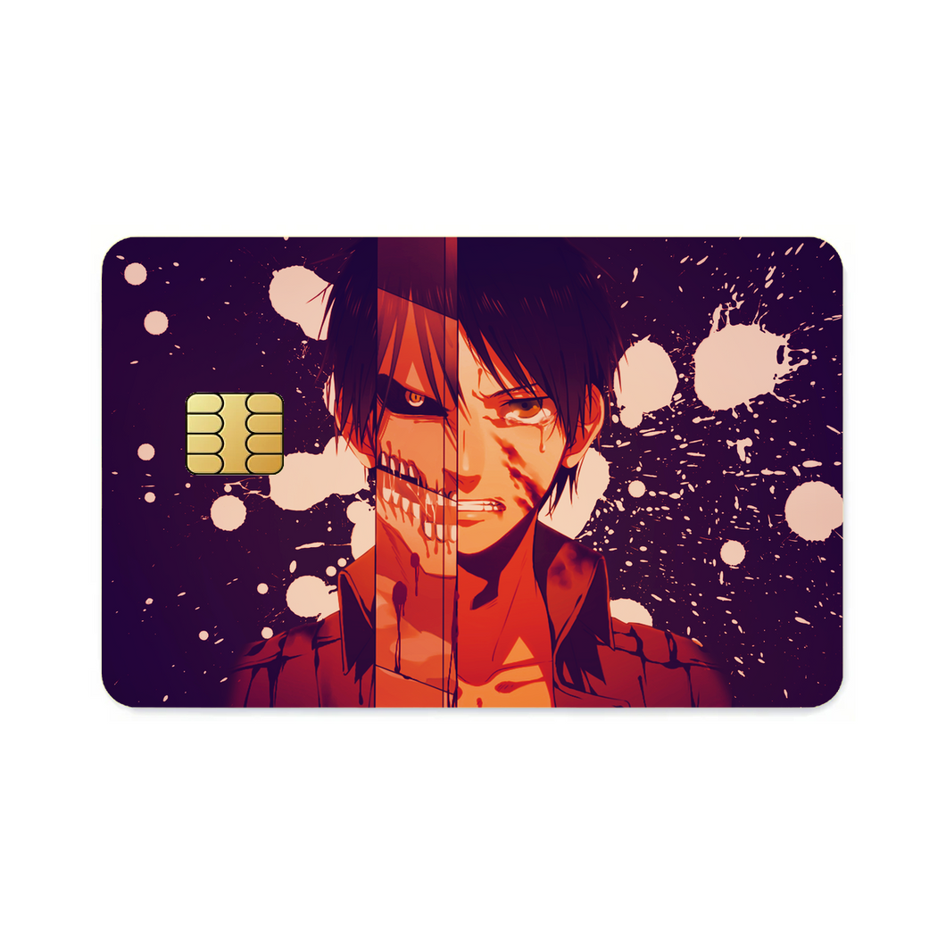 Shingeki no Kyojin - Eren/Titan Credit Card Skins (4-in-1 Pack)