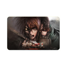 Load image into Gallery viewer, Shingeki no Kyojin - Eren/Titan  Credit Card Skins (4-in-1 Pack)
