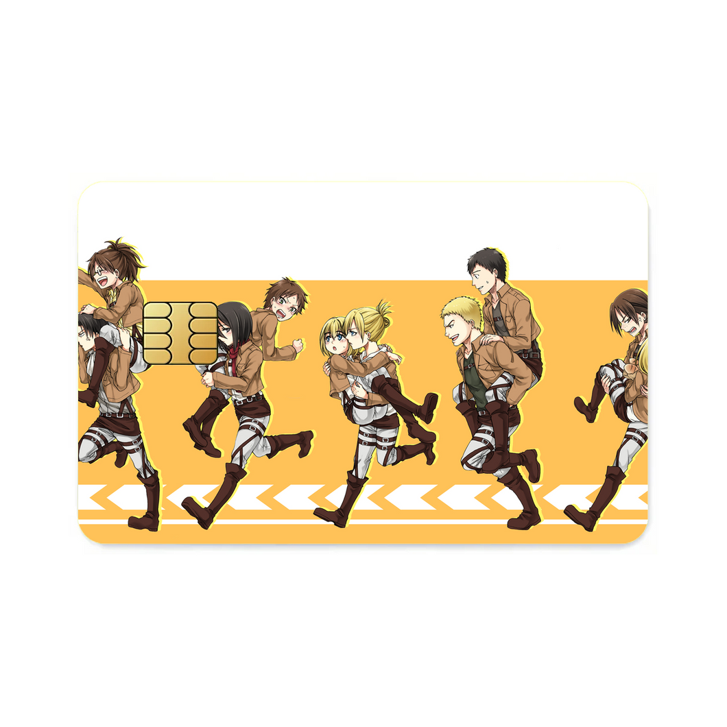 Shingeki no Kyojin - Group Shot  Credit Card Skins (4-in-1 Pack)