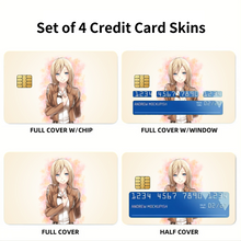 Load image into Gallery viewer, Shingeki no Kyojin - Krista Lenz/Historia Reiss Credit Card Skins (4-in-1 Pack)

