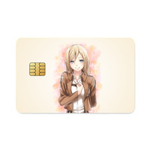 Load image into Gallery viewer, Shingeki no Kyojin - Krista Lenz/Historia Reiss Credit Card Skins (4-in-1 Pack)
