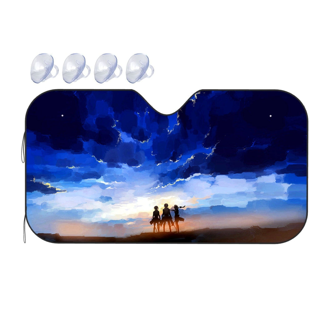 Shingeki no Kyojin - Sunset  Car Sunshade
