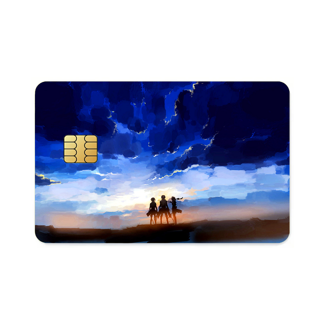 Shingeki no Kyojin - Sunset  Credit Card Skins (4-in-1 Pack)