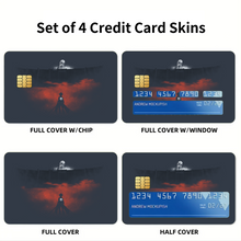 Load image into Gallery viewer, Shingeki no Kyojin - The Wall  Credit Card Skins (4-in-1 Pack)
