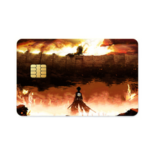 Load image into Gallery viewer, Shingeki no Kyojin - The Wall  Credit Card Skins (4-in-1 Pack)
