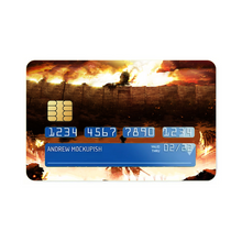 Load image into Gallery viewer, Shingeki no Kyojin - The Wall  Credit Card Skins (4-in-1 Pack)
