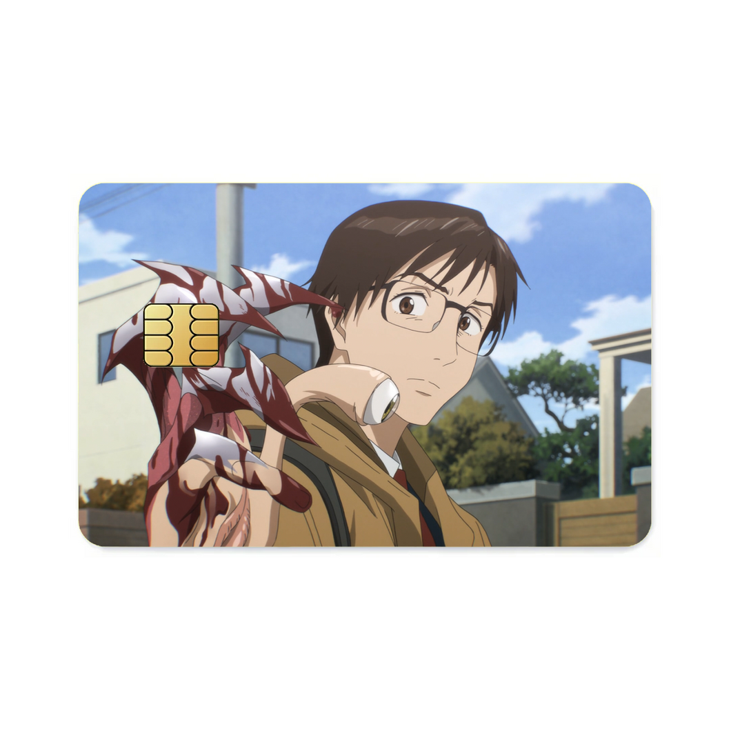 Shinichi and Migi  Credit Card Skins (4-in-1 Pack)