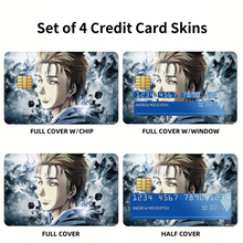 Load image into Gallery viewer, Shinichi  Credit Card Skins (4-in-1 Pack)
