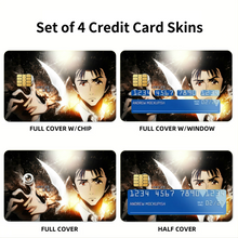 Load image into Gallery viewer, Shinichi Izumi And Migi  Credit Card Skins (4-in-1 Pack)
