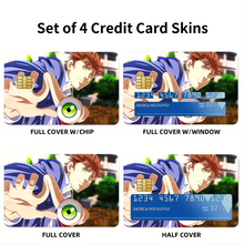 Load image into Gallery viewer, Shinichi Izumi And ‏‏‏‏‏‏Migi  Credit Card Skins (4-in-1 Pack)
