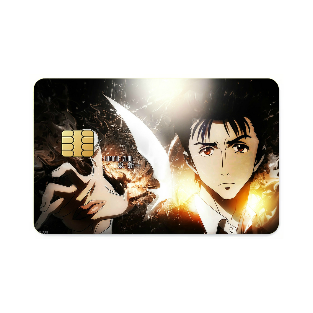 Shinichi Izumi And Migi  Credit Card Skins (4-in-1 Pack)