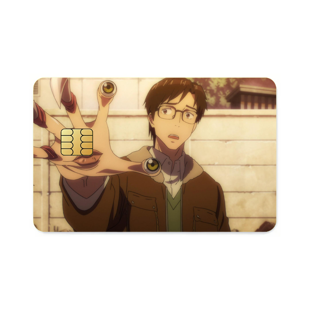 Shinichi Izumi And migi Credit Card Skins (4-in-1 Pack)