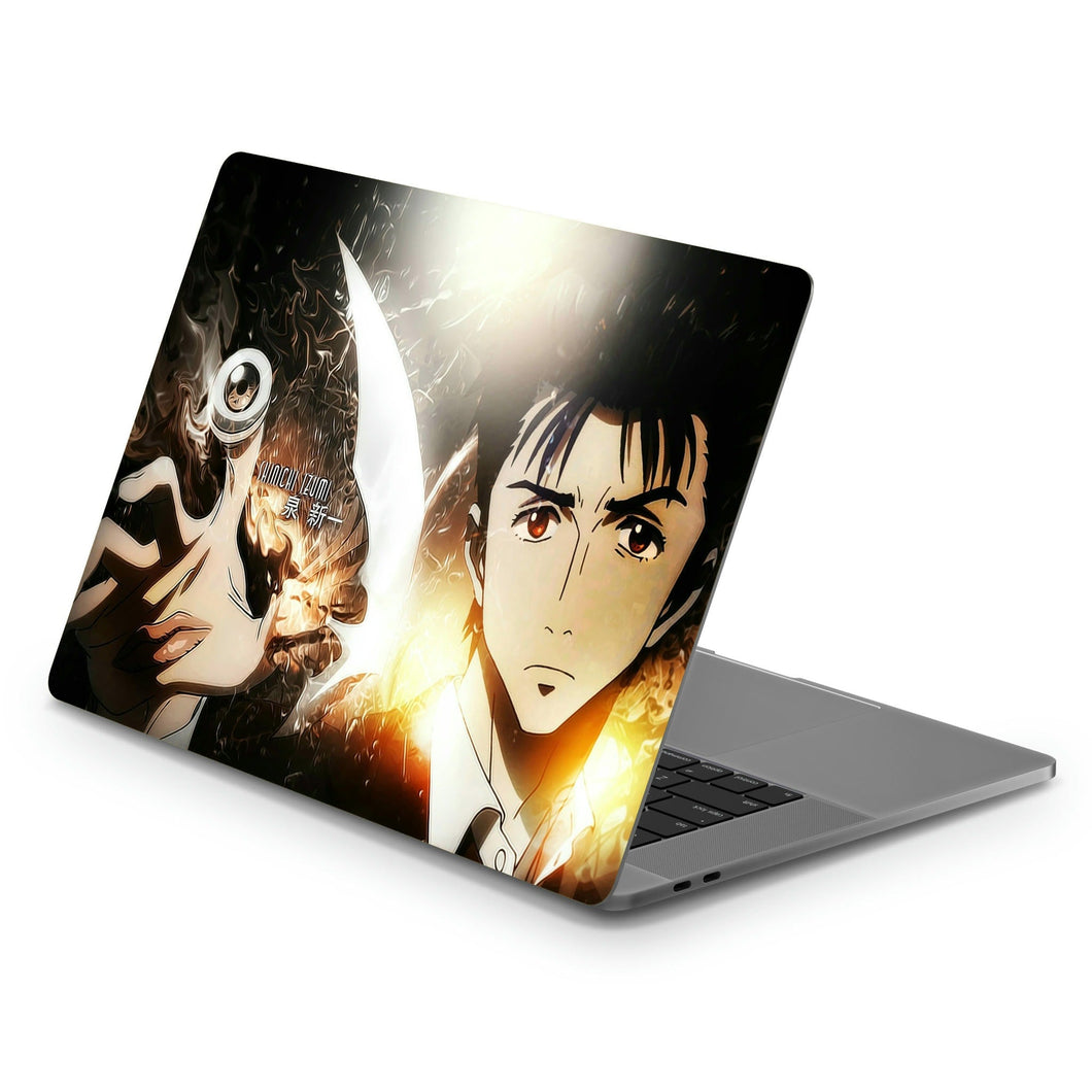 Shinichi Izumi And Migi  Macbook Skin
