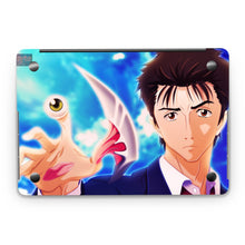 Load image into Gallery viewer, Shinichi Izumi Face And Migi  Macbook Skin
