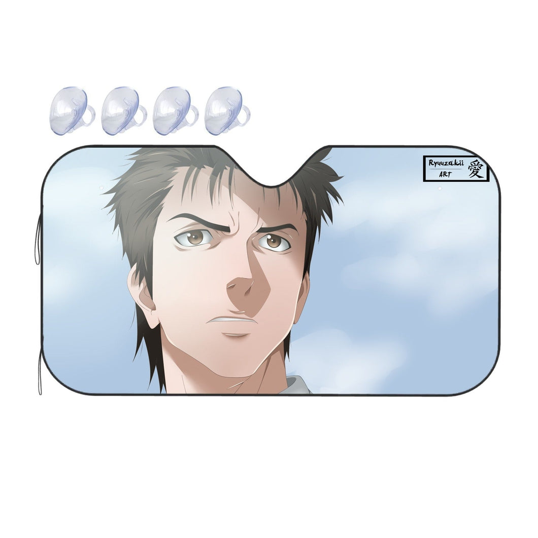 Shinichi Izumi Face  Car Sunshade