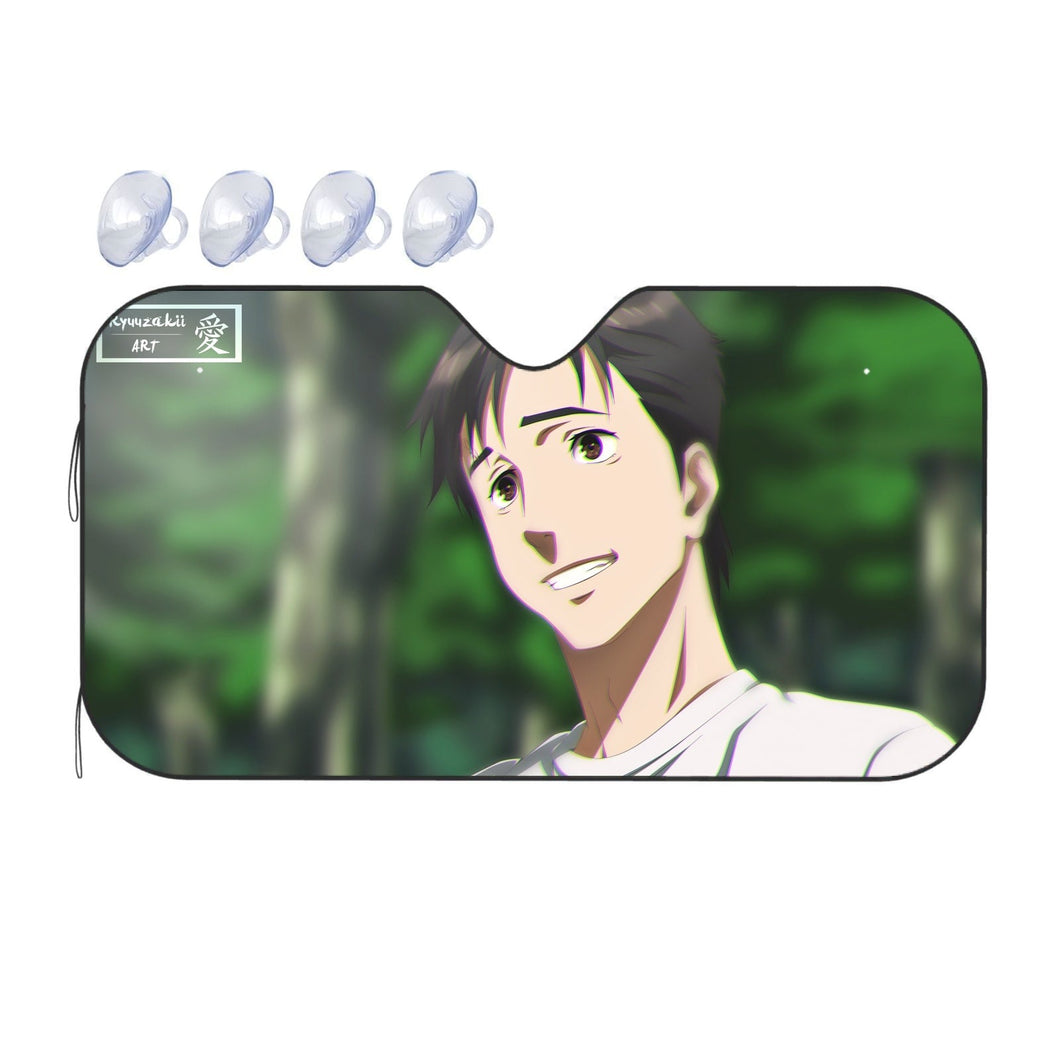 Shinichi Izumi Face  Car Sunshade