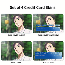 Load image into Gallery viewer, Shinichi Izumi Face  Credit Card Skins (4-in-1 Pack)
