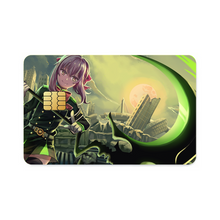 Load image into Gallery viewer, Shinoa Green Moon  Credit Card Skins (4-in-1 Pack)
