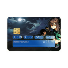 Load image into Gallery viewer, Shinoa, Yu &amp; Yoichi At The Roof  Credit Card Skins (4-in-1 Pack)
