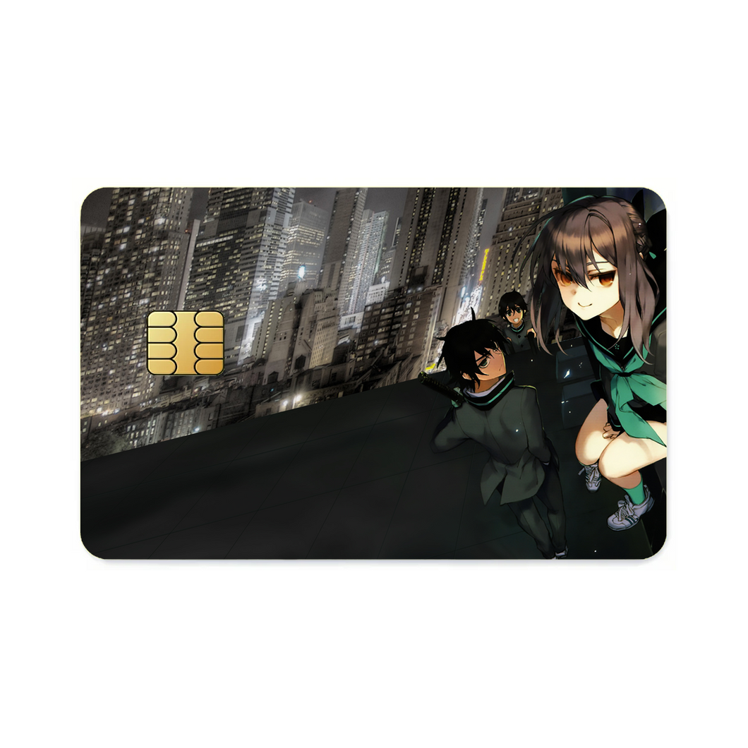 Shinoa, Yu & Yoichi  Credit Card Skins (4-in-1 Pack)