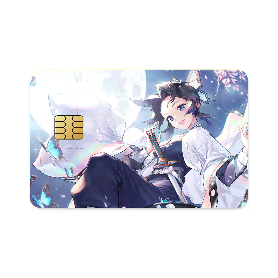 Shinobu Kochou/Kimetsu no Yaiba  Credit Card Skins (4-in-1 Pack)