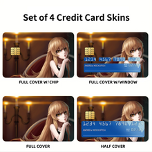 Load image into Gallery viewer, Shinobu Oshino Credit Card Skins (4-in-1 Pack)

